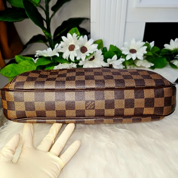 🔥🔥Beautiful Condition 🔥 😍 Authentic Louis Vuitton Damier Ebene Shoulder Bag - Picture 15 of 16